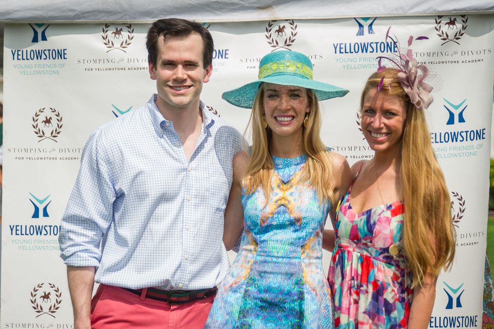 Yellowstone Academy, polo party, May 2015 Adam andElizabeth Wilhite, Presley Bourquein