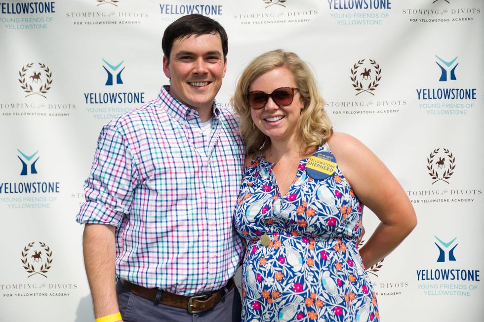 Yellowstone Academy, polo party, May 2015 Drew and Courtney Prochaska