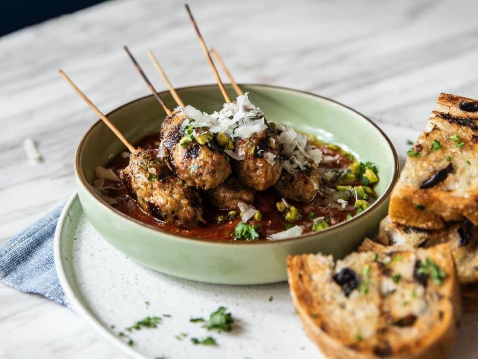 Yia Yia Mary's kefta kebabs