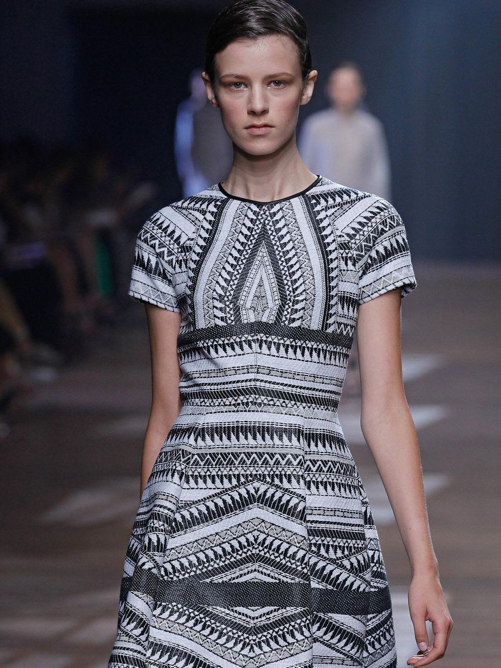 Yigal Azrouël is a real cut-up with a collection that's 50 shades of ...