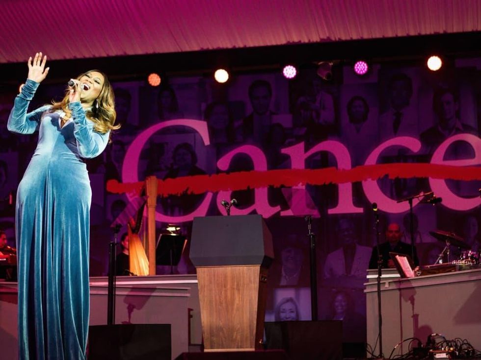 Yolanda Adams at MD Anderson 75th anniversary gala