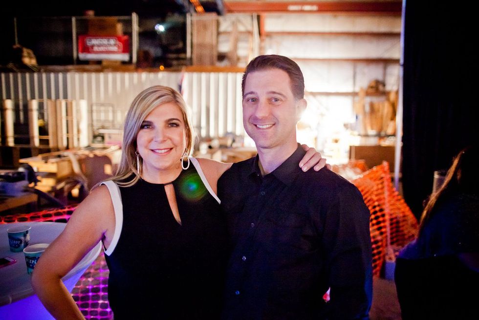 Yvette and Scott Hill at HAA Iluminaci\u00f3n November 2014