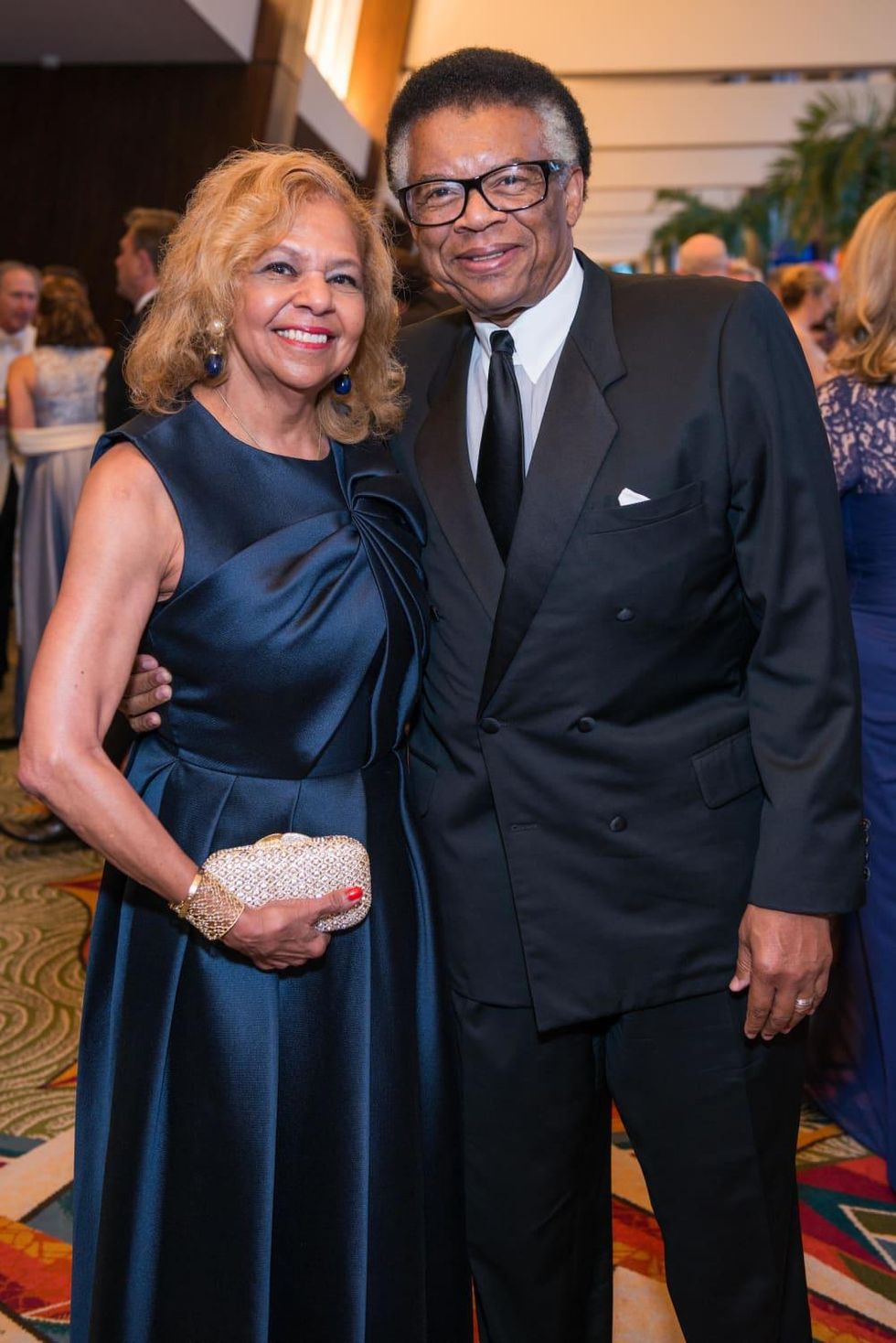 Yvonne and Rufus Cormier at Memorial Hermann Gala