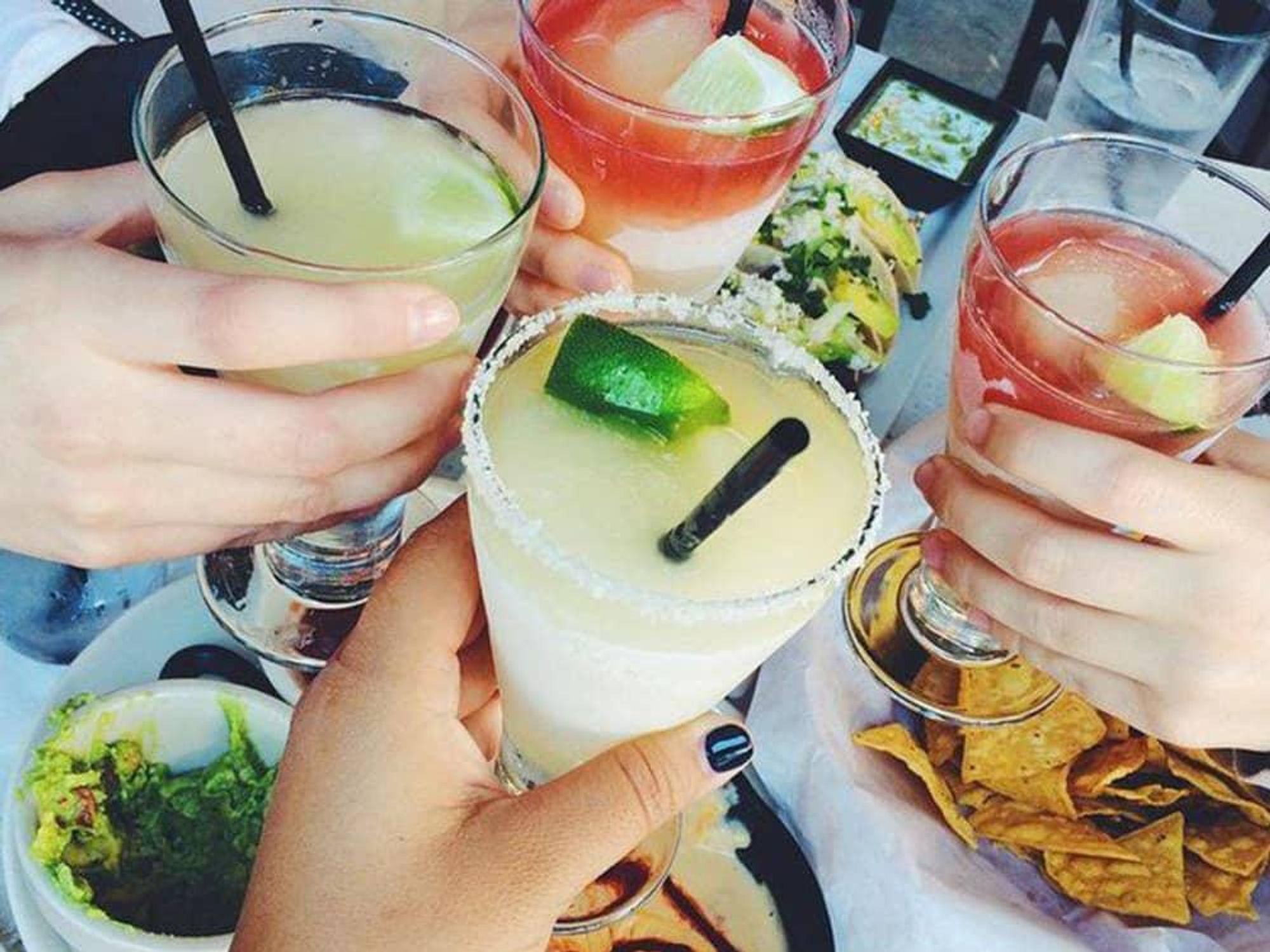 Z'Tejas margaritas cheers