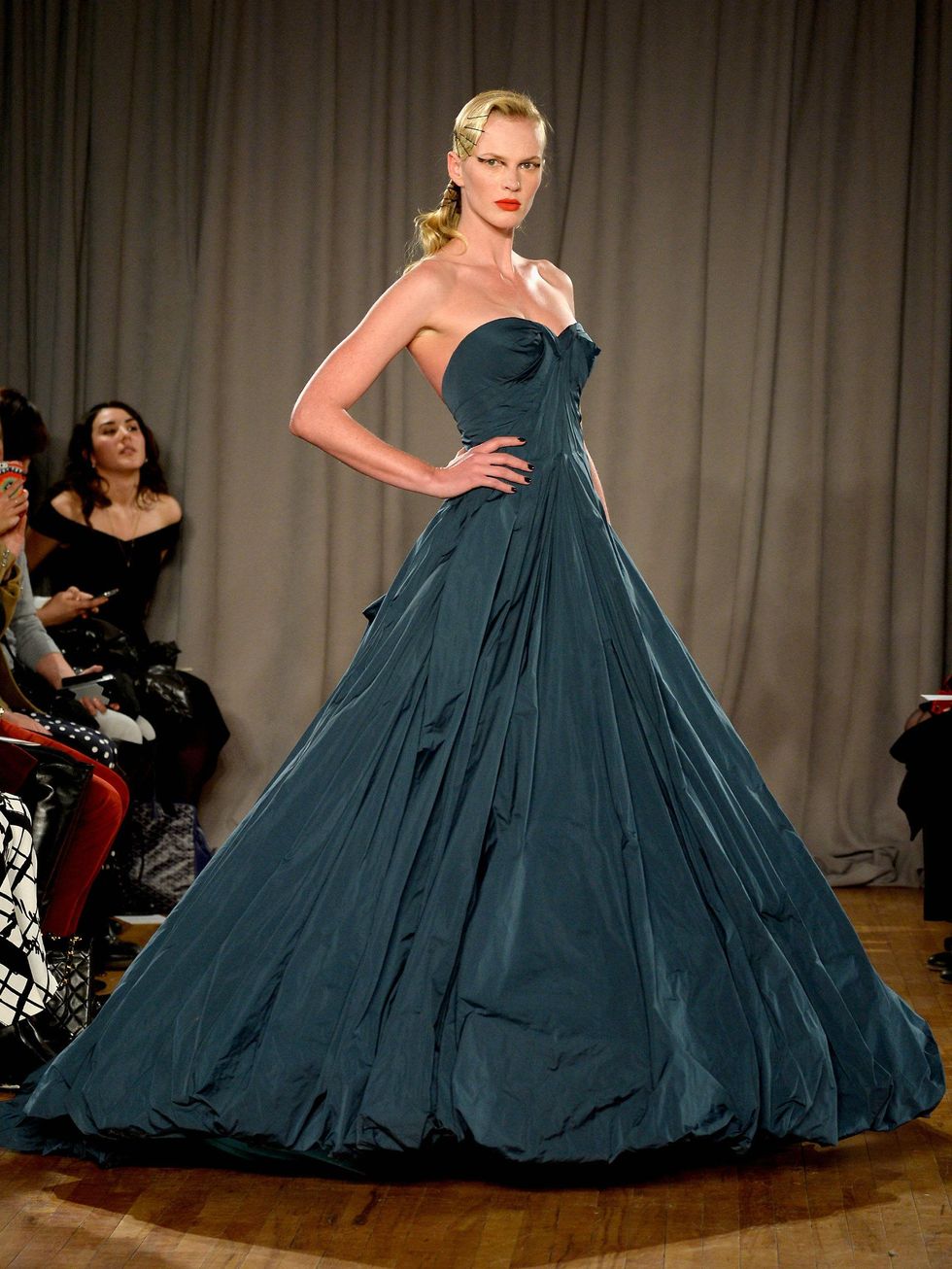 Zac Posen evening gown fall 2014 collection