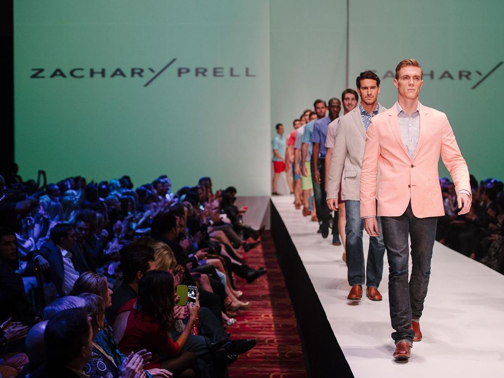 Zachary Prell at Fashion Houston Nov 2013