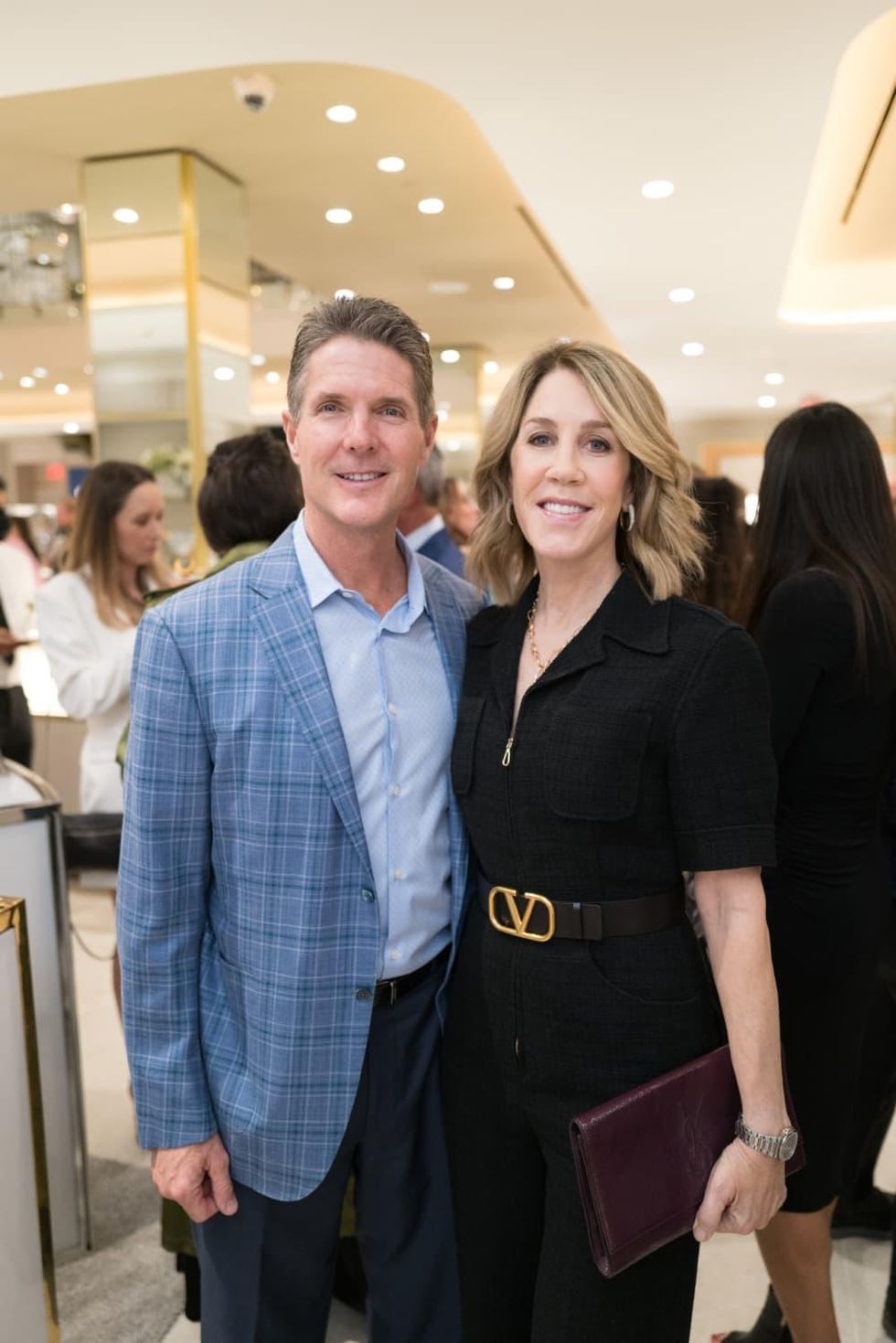 Zadok Jewelers grand opening party Greg Jenelle Reid