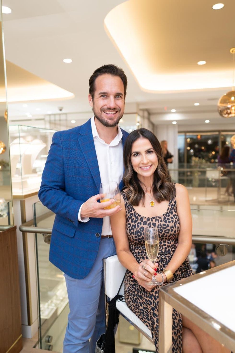 Zadok Jewelers grand opening party Michael Nina Phillips