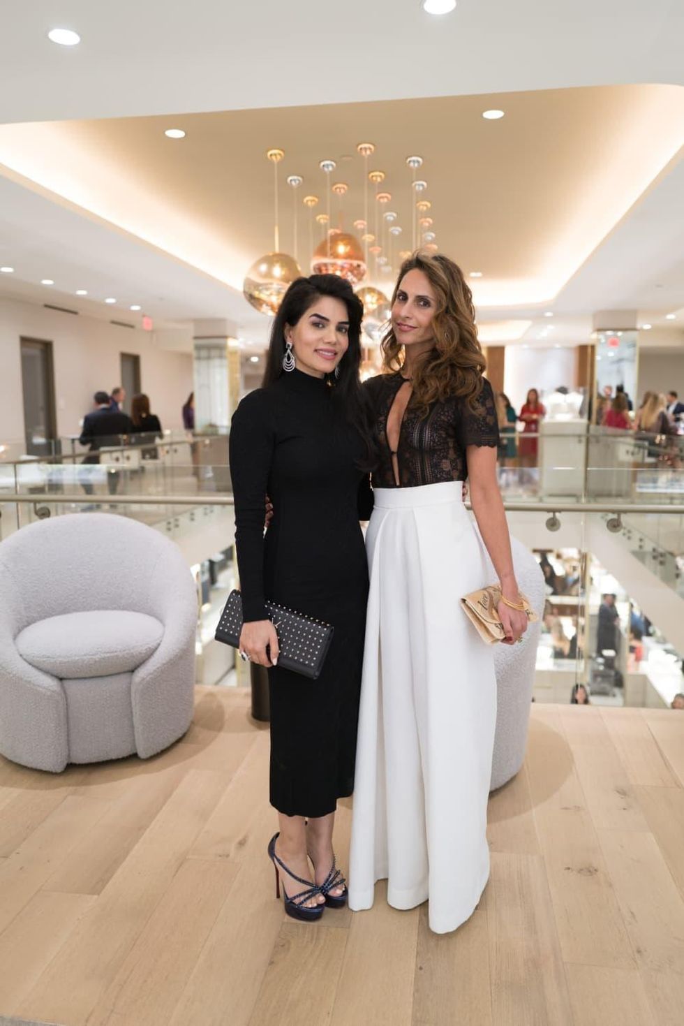 Zadok Jewelers grand opening party Nina Magon Sarrah Zadeh