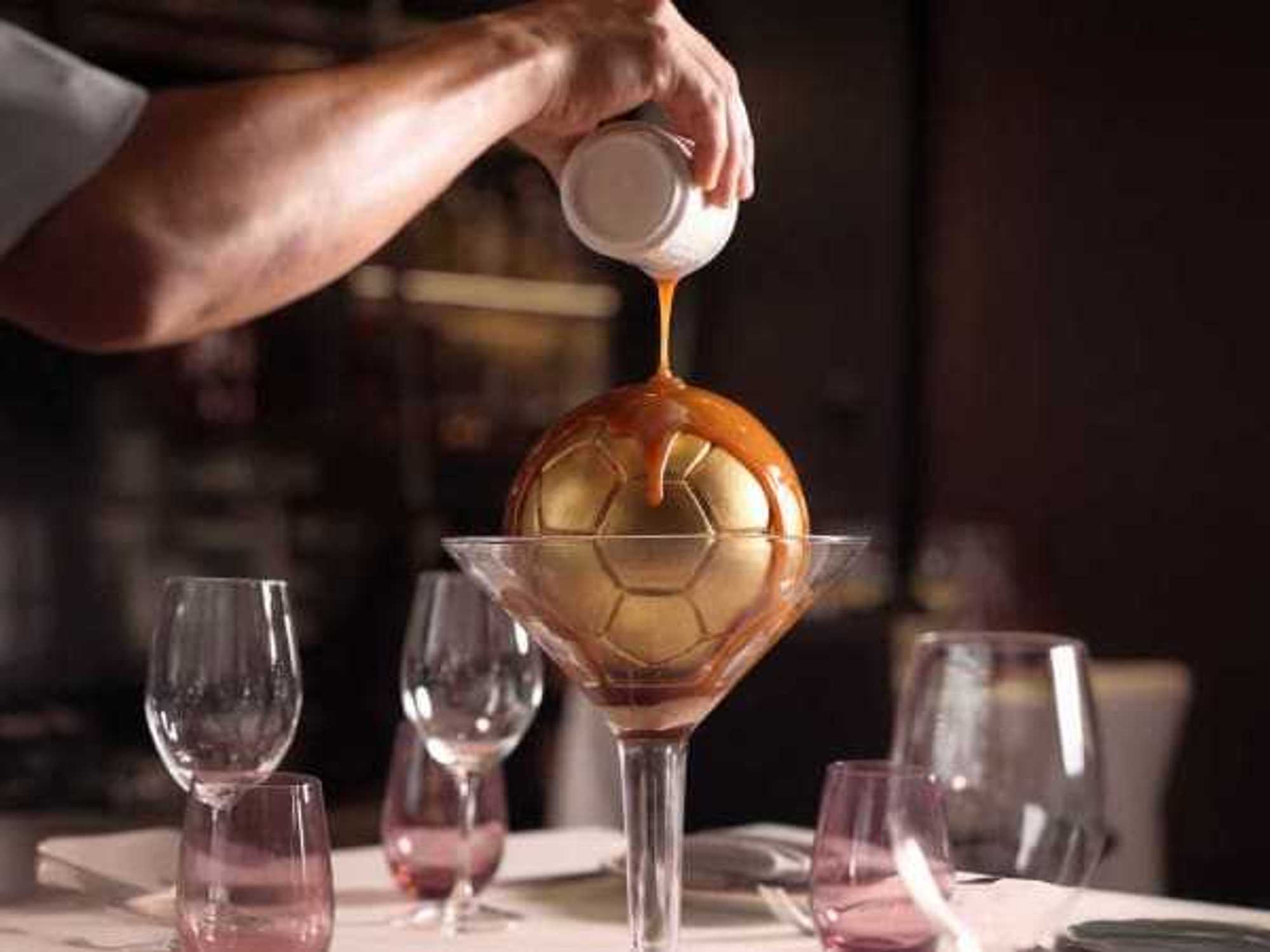 Zanti soccer ball dessert FIFA