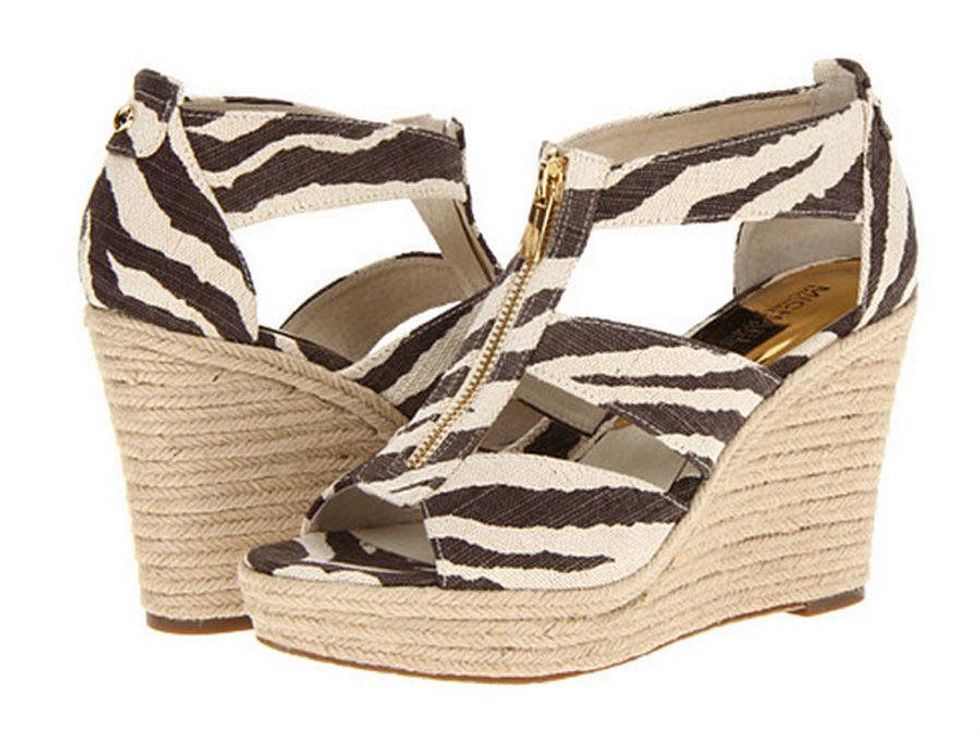 zappos michael kors zebra zip booties