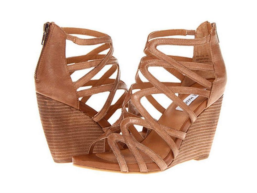 zappos strappy wedges