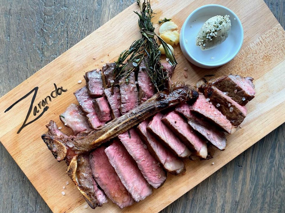 Zaranda restaurant steak porterhouse
