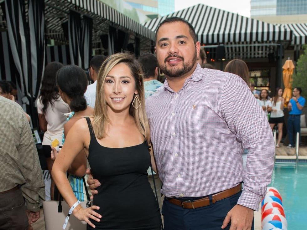 ZaZa Cocktail Showdown Casandra Hernandez, Roel Garza