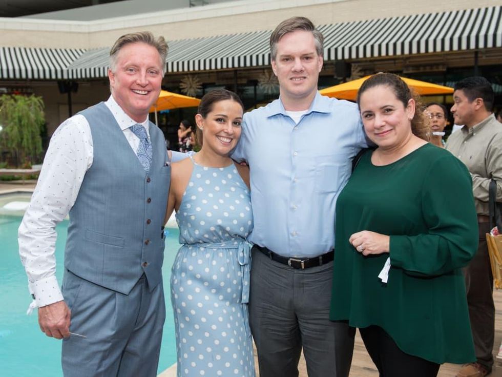 ZaZa Cocktail Showdown Shawn Kesterson, Mayra Isais, Colin Eddington, Mariela Eddington