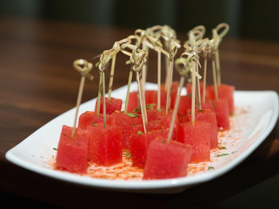 ZaZa Cocktail Showdown watermelon bites
