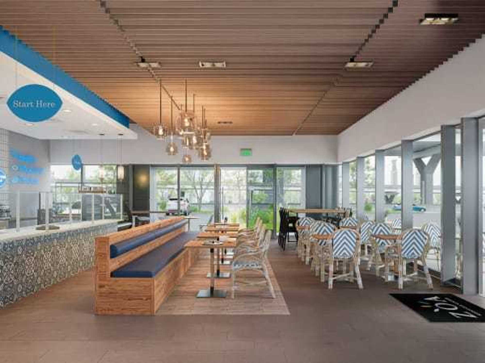 Zoa Eateries interior rendering