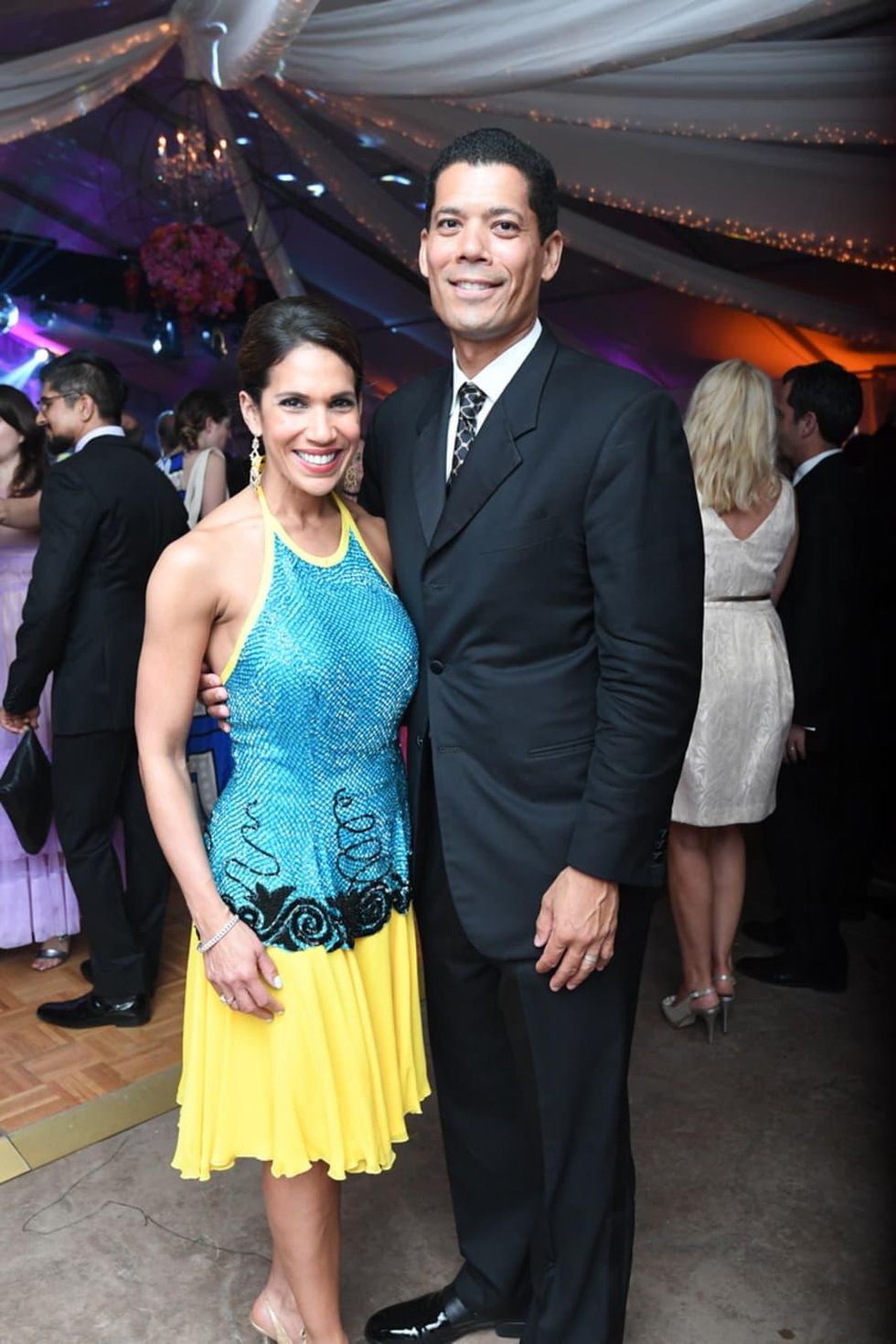 Zoo Ball 4/2016 Rachel McNeill, Dr. WAyne Franklin
