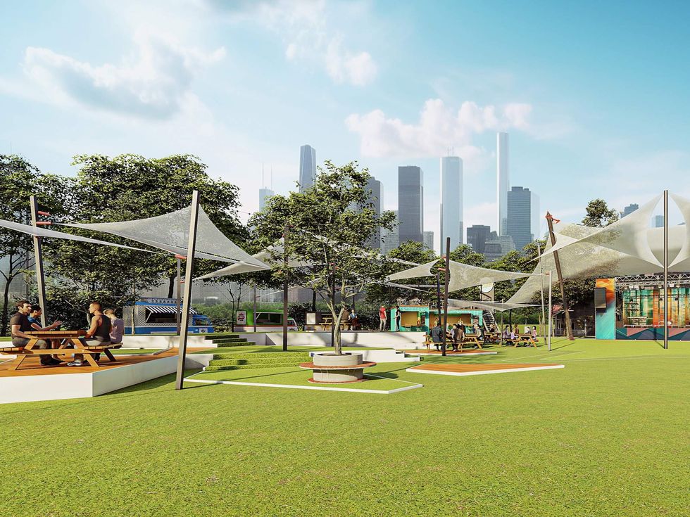 Zoomies Dog Park rendering