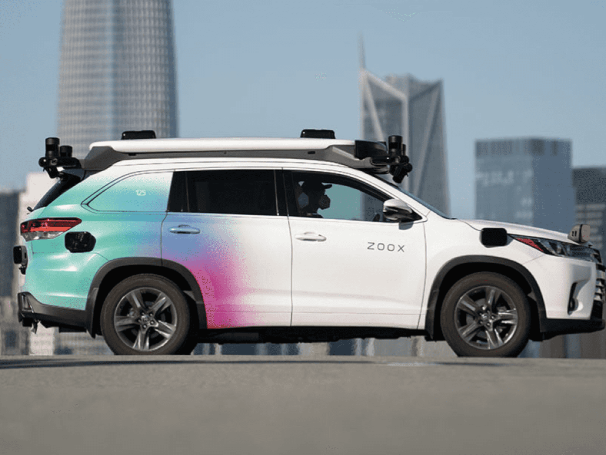 Zoox robotaxi