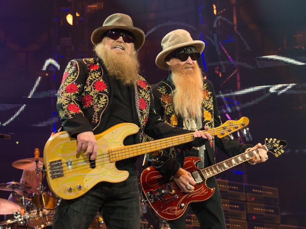 ZZ Top at Super Bowl Live